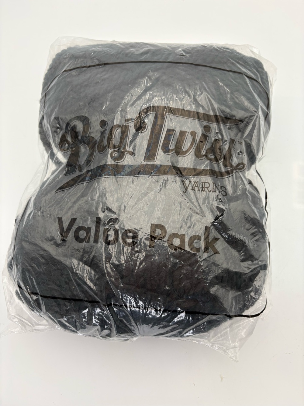 Big Twist Natural Blend Yarns Value Pack - Black 20% Wool in Black
